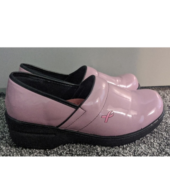 Rasolli Slip On Clogs Shoes Women’s Size 8.5 Breast Cancer Awareness Pink. - Picture 7 of 12